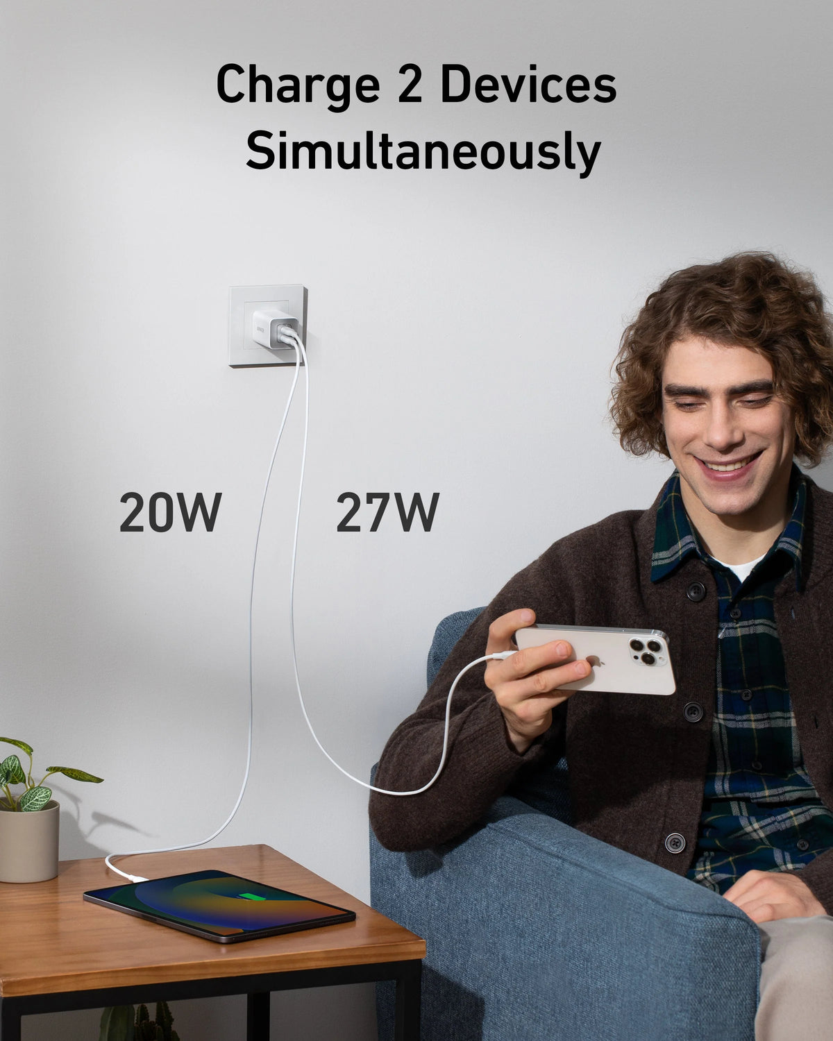 Anker 523 Charger Nano 3 47W 2 Port