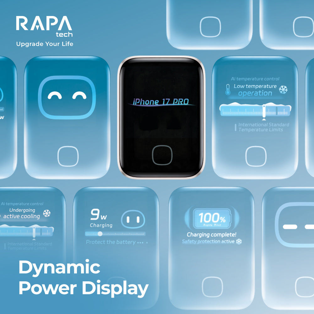 RAPA POWER iON Dynamic Power Display 45W Charger