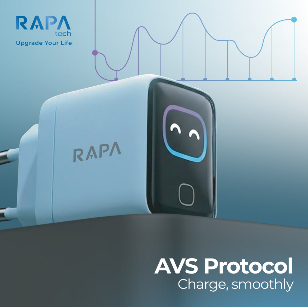 RAPA POWER iON Dynamic Power Display 45W Charger