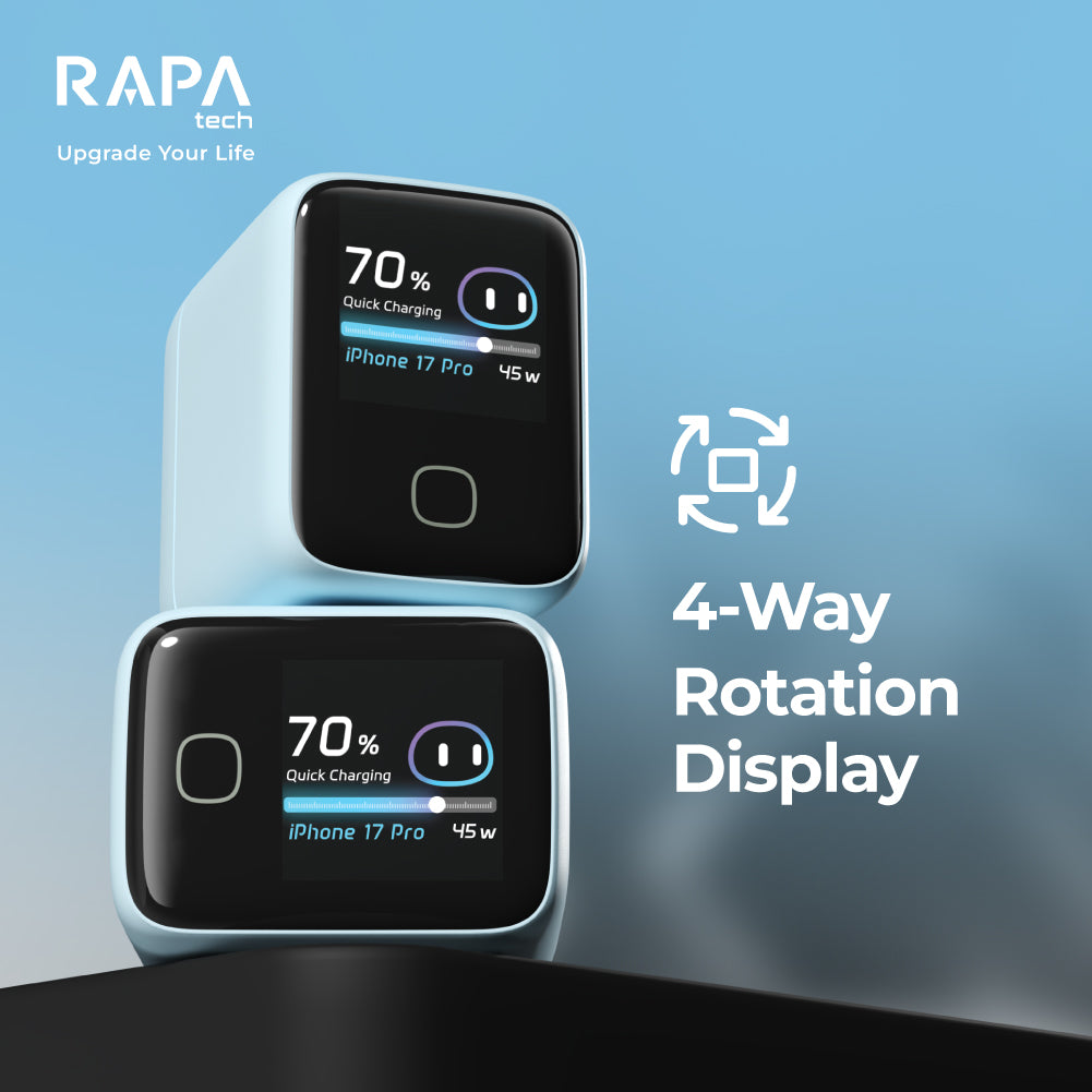 RAPA POWER iON Dynamic Power Display 45W Charger