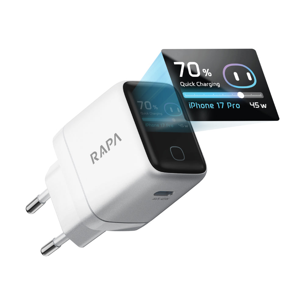 RAPA POWER iON Dynamic Power Display 45W Charger