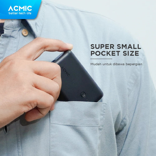 ACMIC MINIMAX 10000mAh Powerbank Mini 22.5W Fast Charging Type C