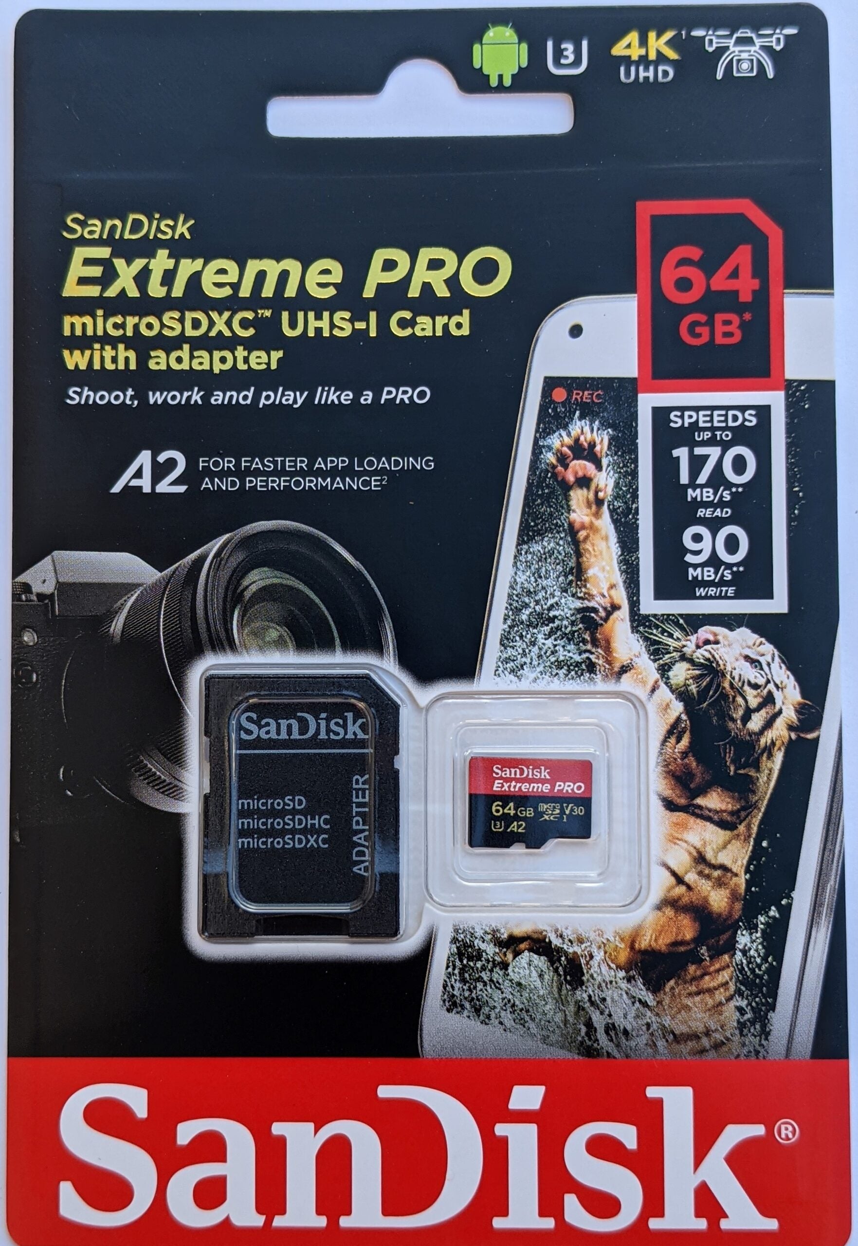 Sandisk Extreme Pro SDHC 64GB