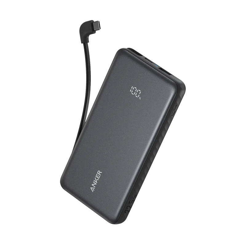 Anker Zolo Power Bank Portabel 20.000mAh dengan Tipe-C Terpasang