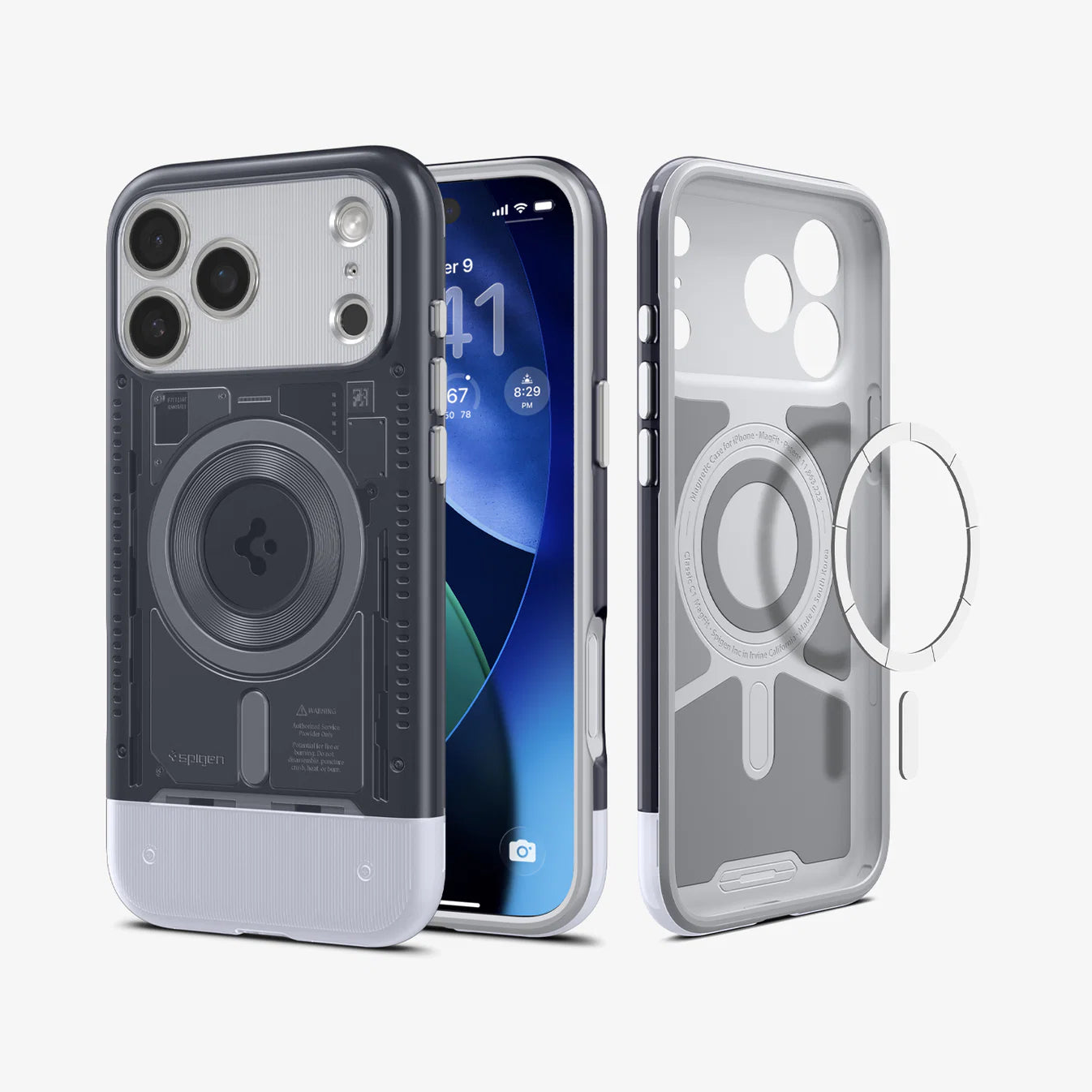 SPIGEN CASE IPHONE 15 16 17 PRO MAX CLASIC C1