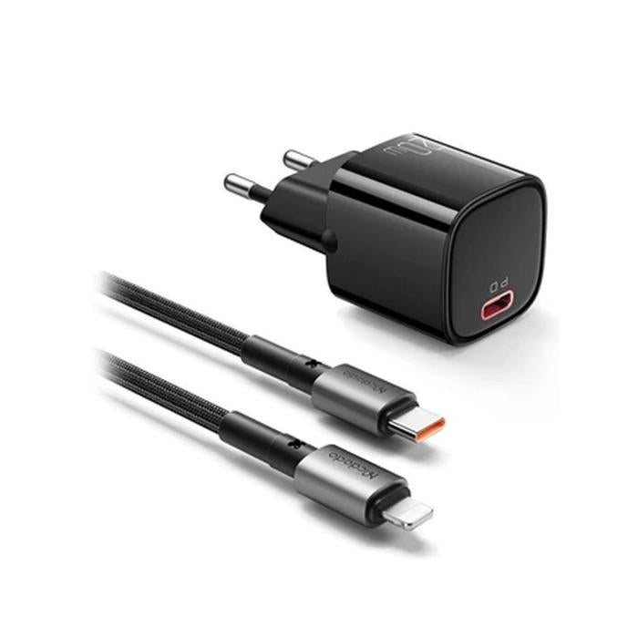 MCDODO Charger Set 20w Usb C to Lightning