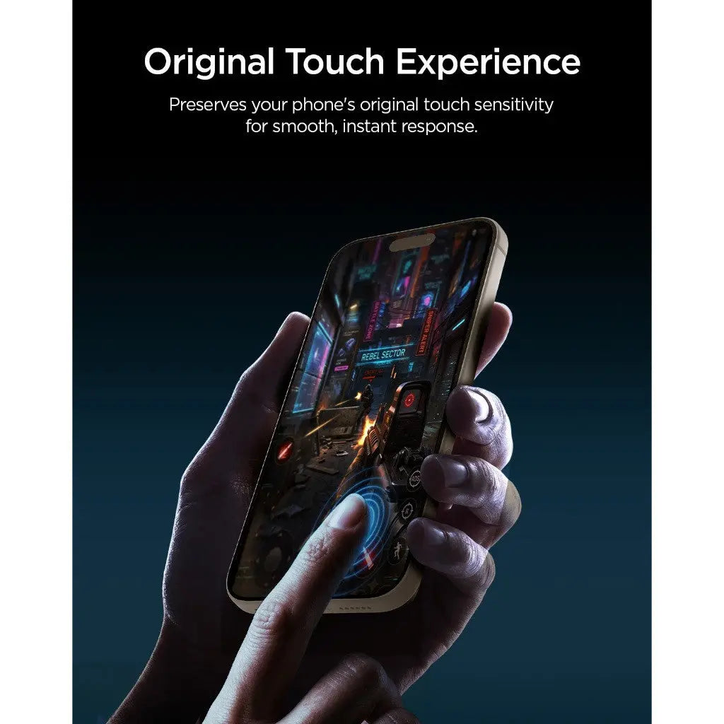 SPIGEN TEMPERED GLASS IPHONE 18 PRO PRO MAX EZ FIT PRO HD PRIVACY
