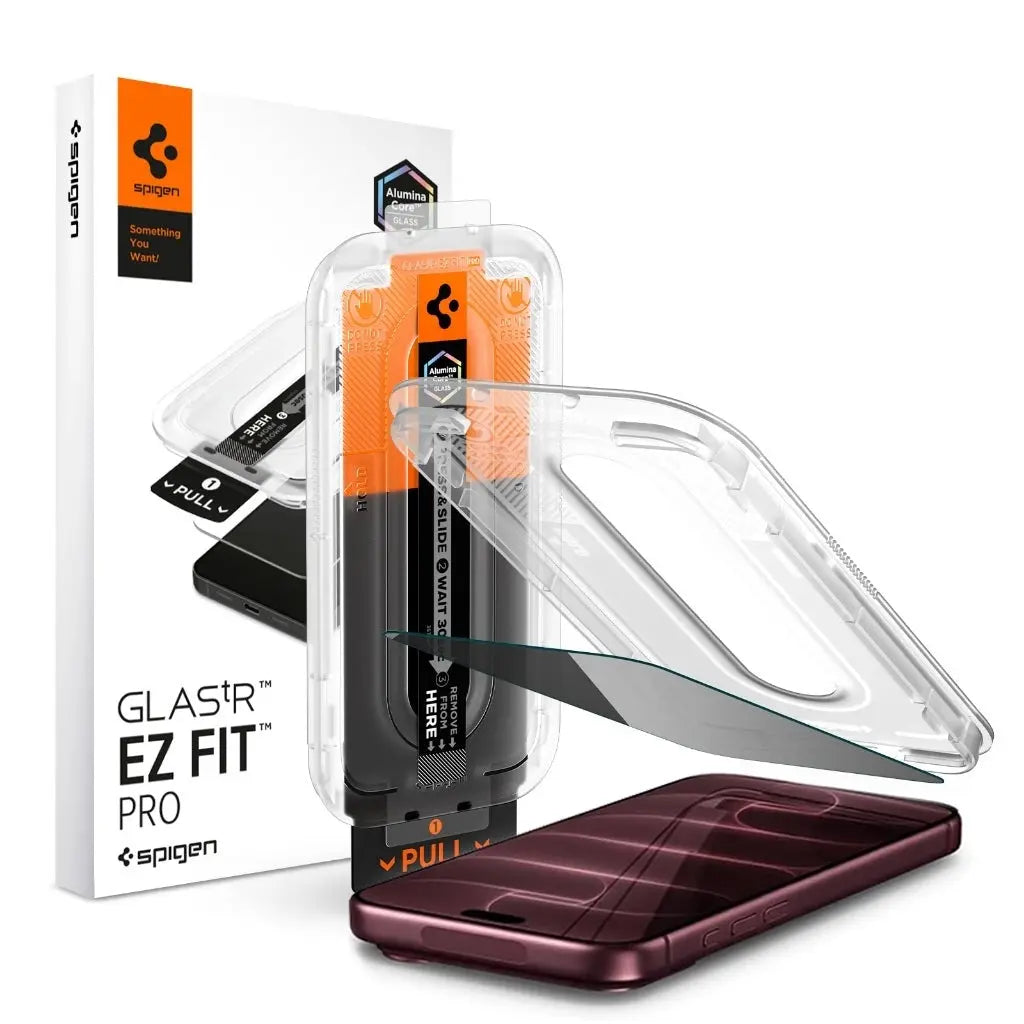 SPIGEN TEMPERED GLASS IPHONE 18 PRO PRO MAX EZ FIT PRO HD PRIVACY