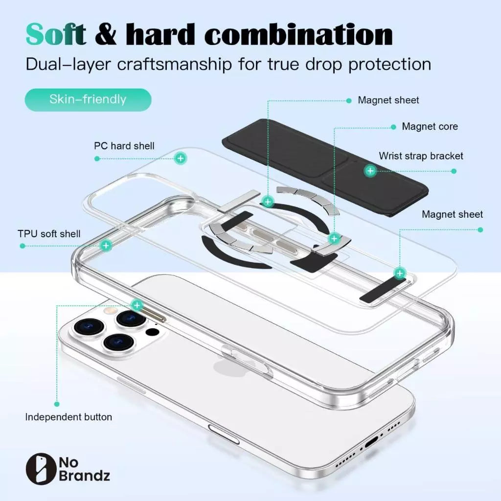 NO BRANDZ Case Magsafe Grip