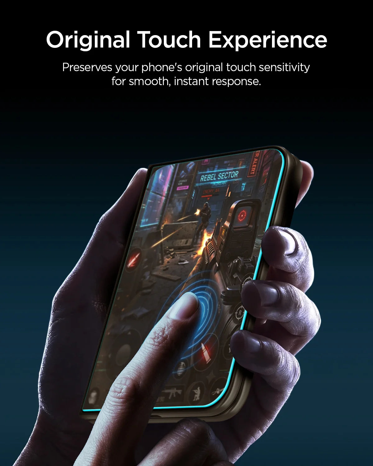 SPIGEN TEMPERED GLASS IPHONE DUO EZ FIT PRO HD CLEAR PRIVACY