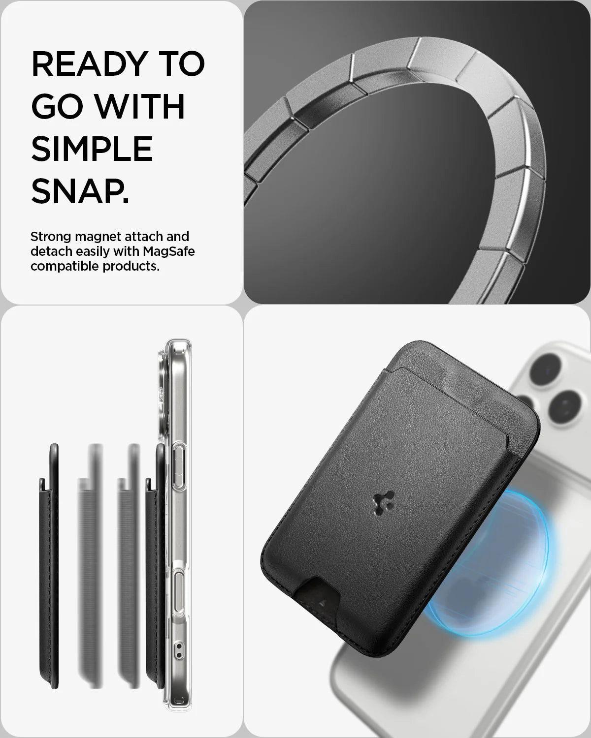 Spigen Card Holder MagSafe Valentinus