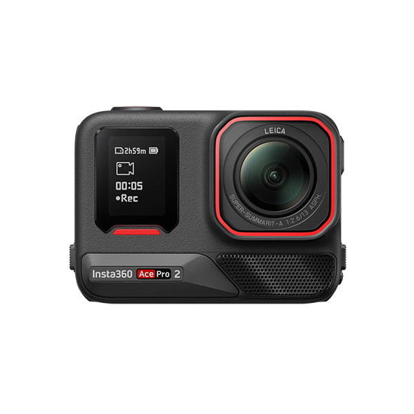Insta360 Ace Pro 2 Action Camera Dual Battery Bundle - Black