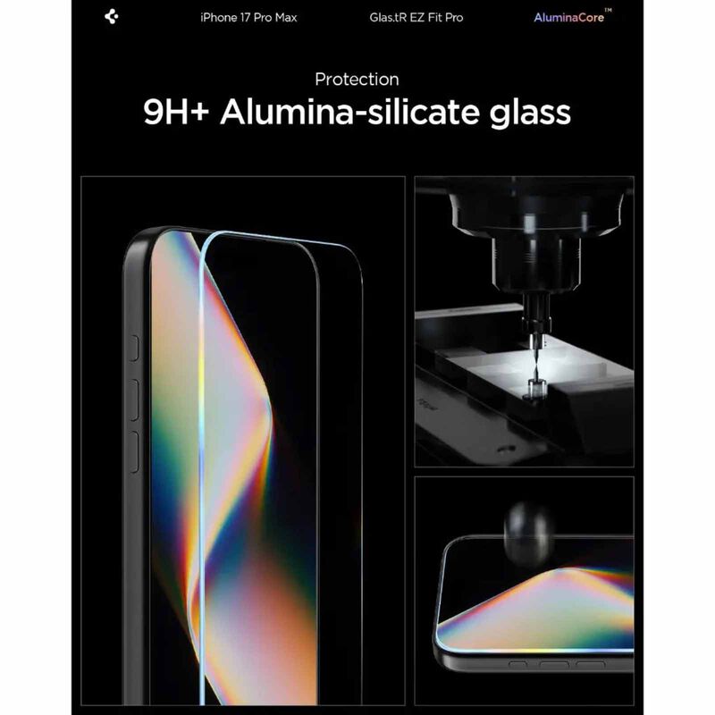 SPIGEN TEMPERED GLASS IPHONE 18 PRO PRO MAX EZ FIT PRO HD PRIVACY