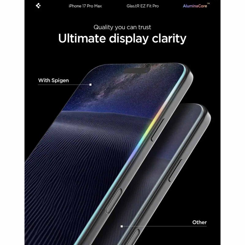 SPIGEN TEMPERED GLASS IPHONE 18 PRO PRO MAX EZ FIT PRO HD PRIVACY