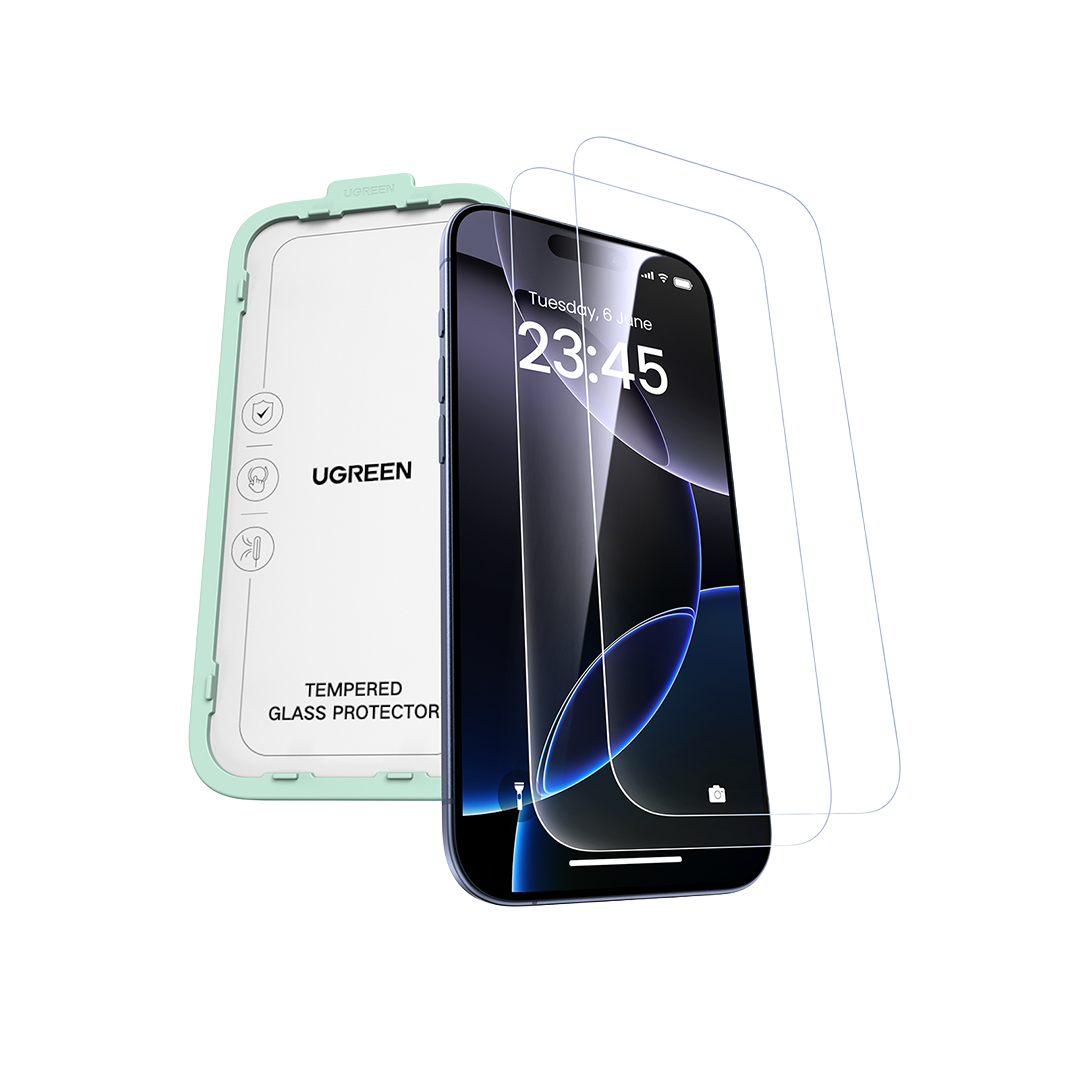UGREEN TEMPERED GLASS IPHONE 15 16 PLUS PRO PROMAX